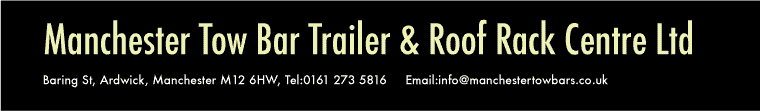 Manchester Towbar Trailers & Roof Rack Centre Ltd