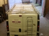 Roofrach and rear ladders on Vivaro Van
